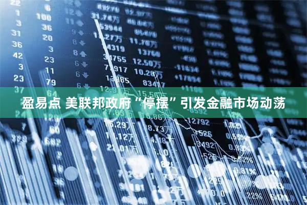 盈易点 美联邦政府“停摆”引发金融市场动荡