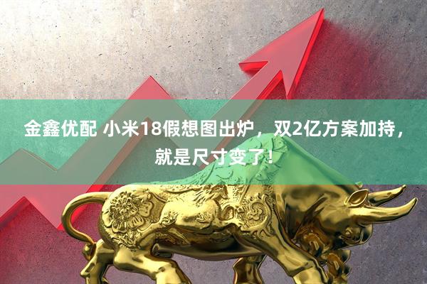 金鑫优配 小米18假想图出炉，双2亿方案加持，就是尺寸变了！